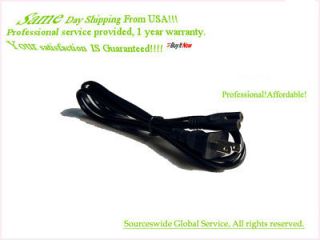 prong Power Cord For HP Compaq DELL Gateway Printer Outlet Plug