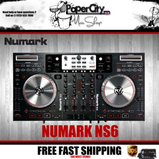 Numark NS6 4 Channel Digital DJ Controller and Mixer PRO DJ FREE