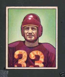 1950 Bowman #100 Sammy Baugh Redskins