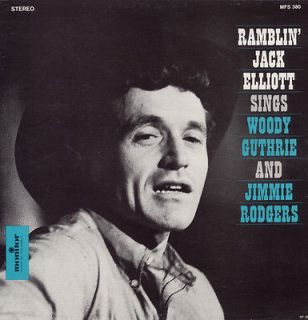 Elliott,Rambli n Jack   Sings Woody Guthrie & Jimmie Rodgers [CD New]