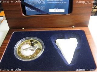 2005 Cook Islands Great White $150 GOLD Proof Coin