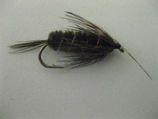 CAREY SPECIAL OLIVE #8 FRONTIER FLY FISHING FLIES