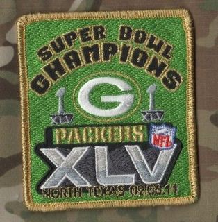 NFL SUPER BOWL XLV SB 45 Pittsburgh Steelers JERSEY CHAMPIONSHIP PATCH