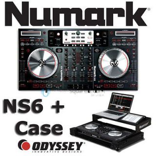 Numark NS6 4 Channel Digital DJ Controller & Mixer+CASE