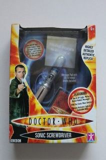 DOCTOR WHO 9TH SONIC SCREWDRIVER 1ST EDITION ELECTRONIC LIGHT SOUND