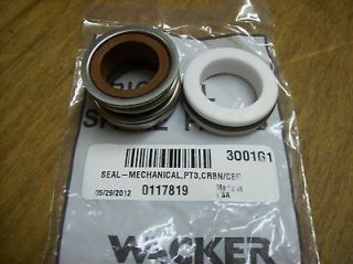 Wacker Trash Pump Mechanical Seal Fits New Style PT3A, PT3V, PT3H