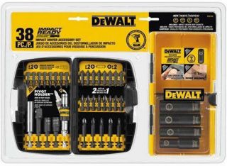 Dewalt DW2169 Impact Driver Accessory Kit 38pcs