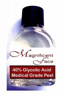 40% Glycolic Acid Facial Peel   Professional MD Grade REVERSE THE