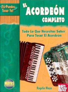 BOOK LEARN HOW TO PLAY ACCORDION EL ACORDION COMPLETO ESTILO NORTENO