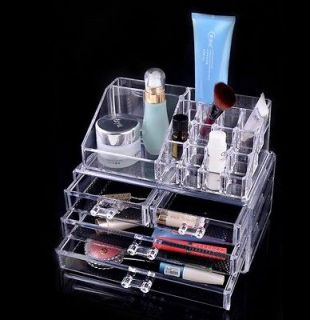 Organizer Cosmetics Organizer Acrylic Case Caddies Storage Insert