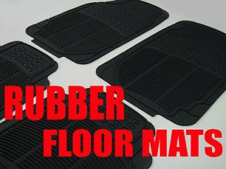 Acura TL / RL / TSX ALL WEATHER RUBBER FLOOR MATS (B) (Fits: Acura RL