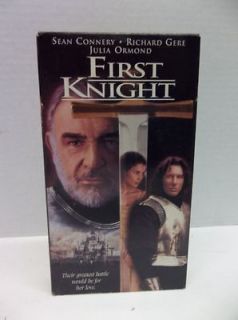 First Knight VHS Action Movie Tape   Sean Connery Richard Gere