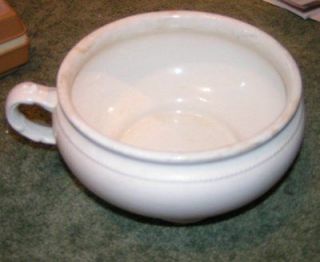 Vintage E. Palestine Pottery Queen Ironstone Chamber Pot
