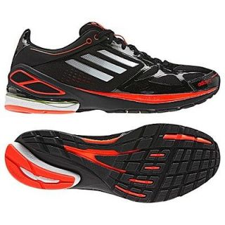 ADIDAS Men Adizero F50 2 Running Shoes Black/Running White   $100