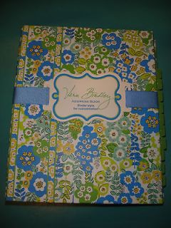 VERA BRADLEY ADDRESS BOOK ENGLISH MEADOW NEW IN PACKAGE! RETIRED