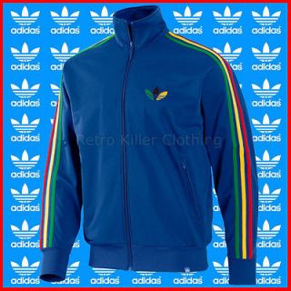 Adidas Originals Firebird Rasta Ethiopia Jamaica Bob Marley Blue