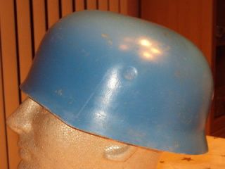 WW2 German Army Airborne M38 helmet laminated fibreglass shell