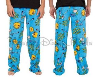 Adventure Time With Finn and Jake Plush Lounge Pants Thats Bananas
