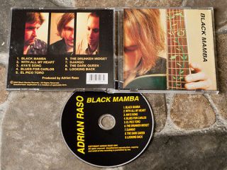 ADRIAN RASO   Black Mamba CD   guitar acoustic gypsy