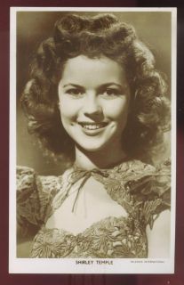 SHIRLEY TEMPLE ~ CHILD MOVIE ACTRESS PICTUREGOER #B1 ~ REAL PHOTO PC