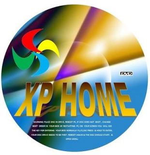 WINDOWS XP HOME REPAIR RESTORE BOOT CD & LAPTOP PC FIX RECOVERY~FIX PC