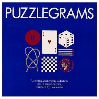 PUZZLEGRAMS Adult Puzzle Book Challenging Collection 178 Games Answers