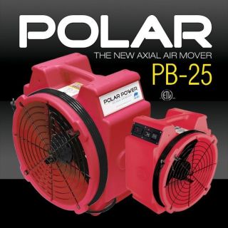 AIR Polar Commercial Axial Air Mover Fan Blower Dryer