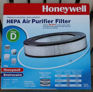 Honeywell Air Purifier D Style HEPA Filter replacement   HRF D1