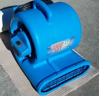Blowers, Air Movers & Dryers Carpet Cleaning