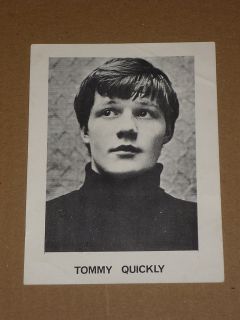 Tommy Quickly 1964 6 x 4 Agency Photocard