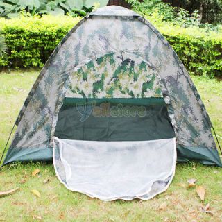 New Outdoor Hiking Portable Folding Camping Tent 4 Person 4 Seasons #