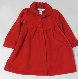 GIRLS COAT DRESS ~SIZE 6~ RED ~NEW~