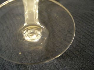 Waterford Alana Crystal Cut Cross Hatch Wine Glass Hock Balloon