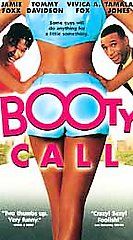 Booty Call [VHS] Jamie Foxx, Tommy Davidson, Vivi Jeff Pollack R