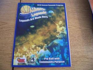 2010 IBL Albany Legends Basketball Program