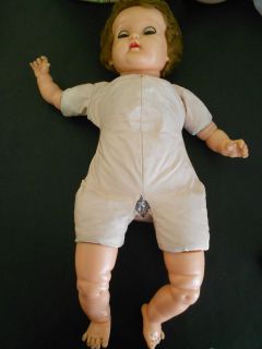 Ideal Crying Baby Doll PB Rubber Vinyl 21 Inch