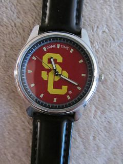 Newly listed USC University of Southern California WATCH Leather Band