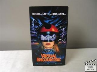Virtual Encounters (VHS, 1996, Unrated) Elizabeth Kaitan