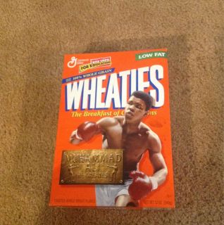 Wheaties Box With Muhammad Ali