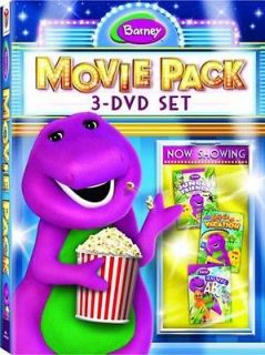 Barney Movie Pack   Jungle Friends / Animal AB New DVD