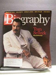 Biography Magazine Spring 2004 Tom Selleck