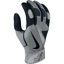Nike Diamond Elite Pro Batting Glove Black/Gray GB0305 051