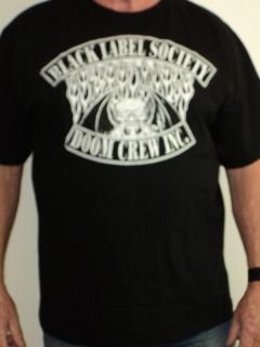 BLACK LABEL SOCIETY   Doom Crew   Band/Rock Music T Shirt