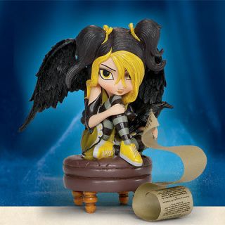 Darkness There and Nothing Fairy Figurine Midnight Dreary Jasmine