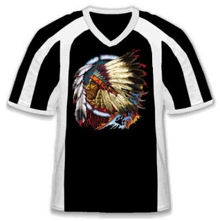 Classic American Indian Chief Native US Sport T Shirt