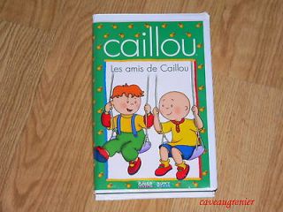 LES AMIS DE CAILLOU VHS Video Movie FRENCH Language PBS CINAR Like on