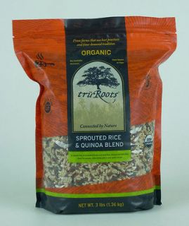 TruRoots 3   12 Lbs ORGANIC WILD RICE & QUINOA BLEND   Ships Free in