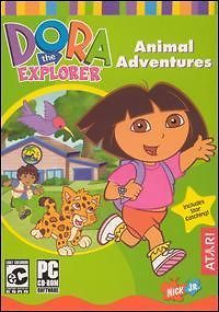 Dora The Explorer Animal Adventures PC CD learn numbers count color