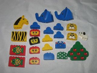 Lego Zoo Animal People Heads Pieces Parts