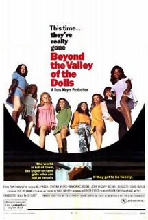 Beyond the Valley of the Dolls Poster 27x40 Dolly Reed Cynthia Myers